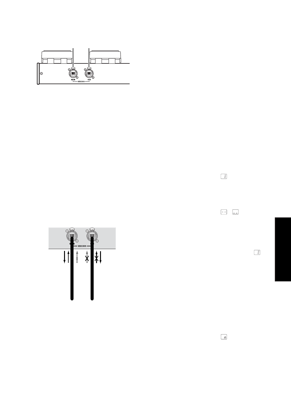 Arbeiten mit dem vc-12, Rückseite, Speicherwahlmodus | Vox VC-12 User Manual | Page 31 / 39
