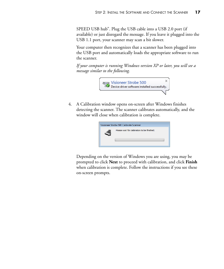 Visioneer STROBE 500 User Manual | Page 24 / 122