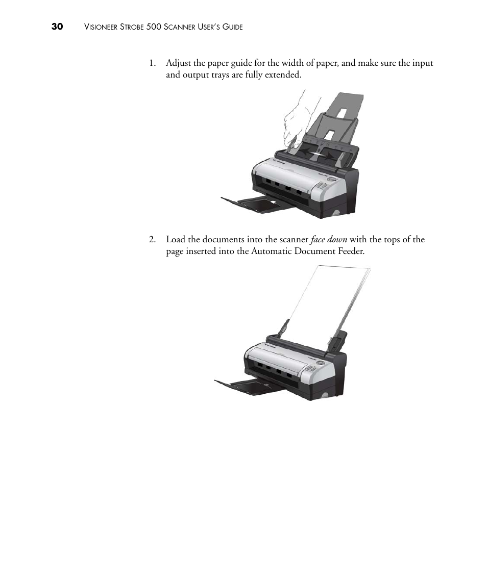 Visioneer STROBE 500 User Manual | Page 37 / 122