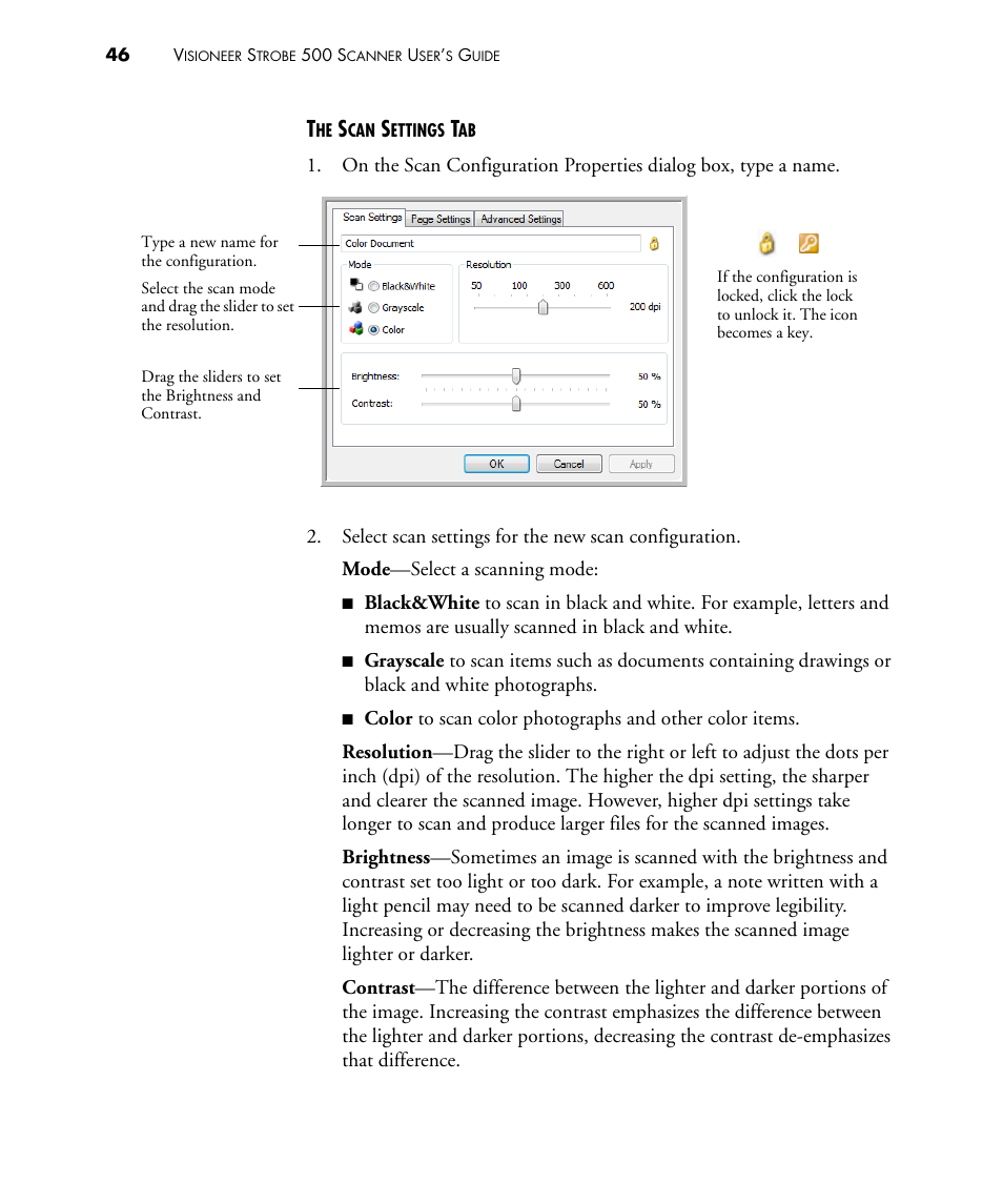 Visioneer STROBE 500 User Manual | Page 53 / 122