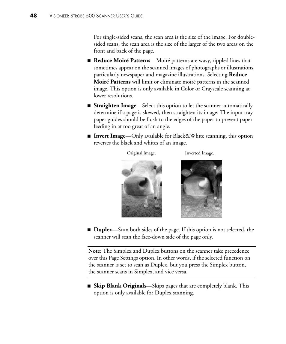 Visioneer STROBE 500 User Manual | Page 55 / 122