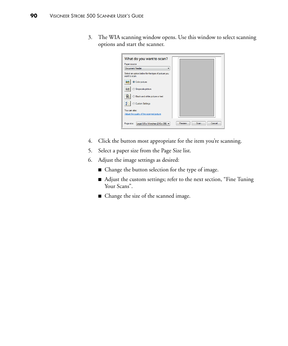 Visioneer STROBE 500 User Manual | Page 97 / 122
