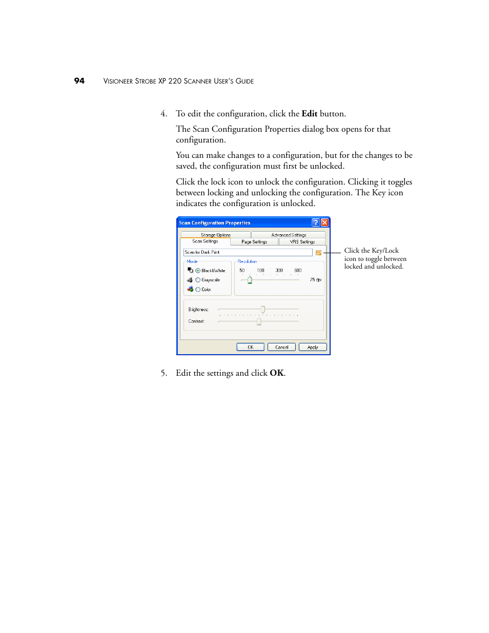 Visioneer XP220 User Manual | Page 101 / 172