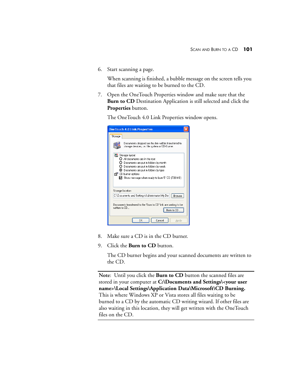 Visioneer XP220 User Manual | Page 108 / 172