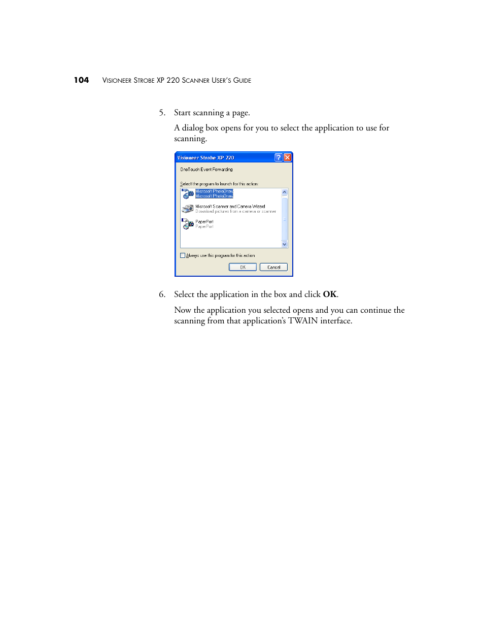 Visioneer XP220 User Manual | Page 111 / 172