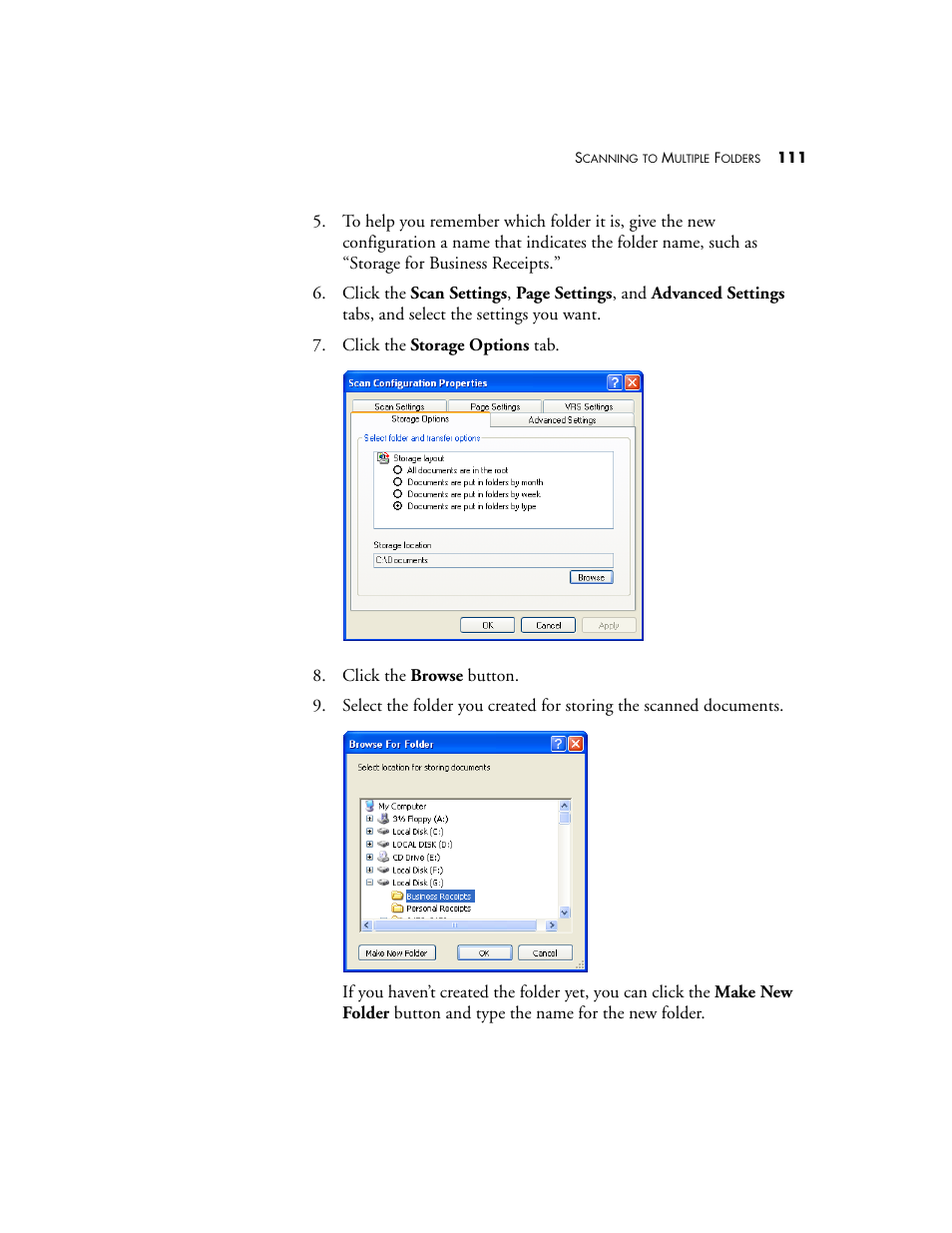 Visioneer XP220 User Manual | Page 118 / 172