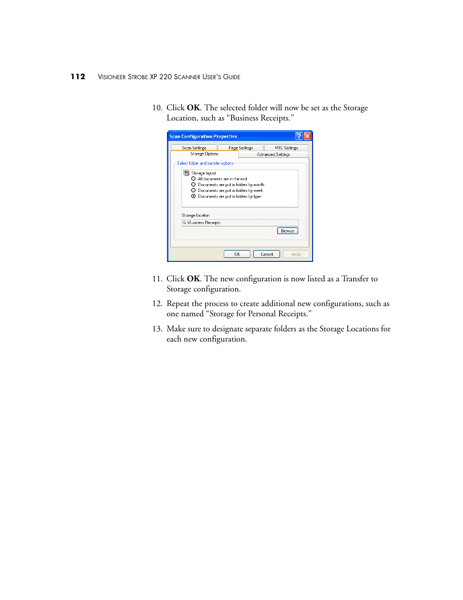 Visioneer XP220 User Manual | Page 119 / 172