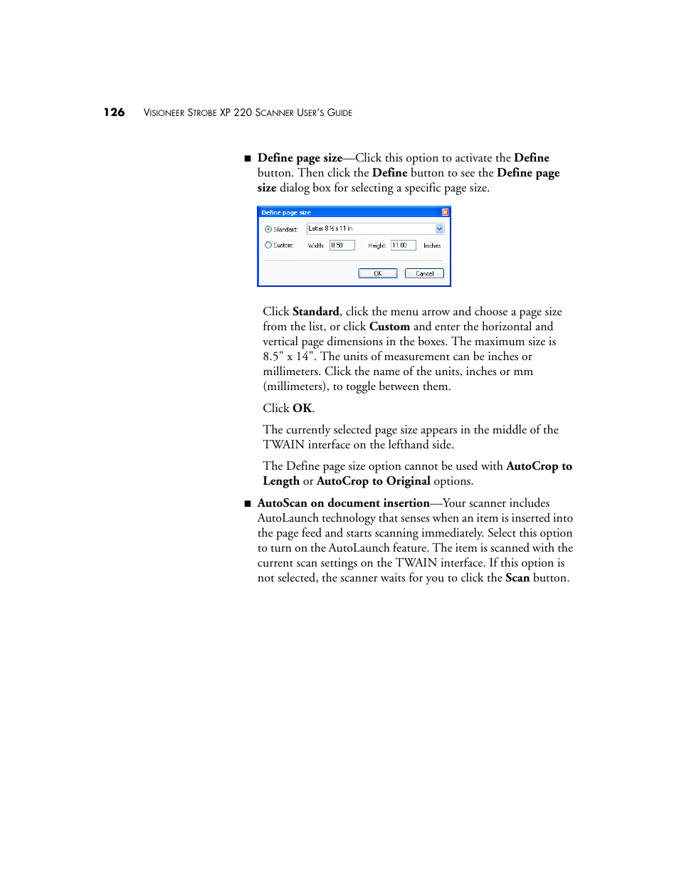 Visioneer XP220 User Manual | Page 133 / 172