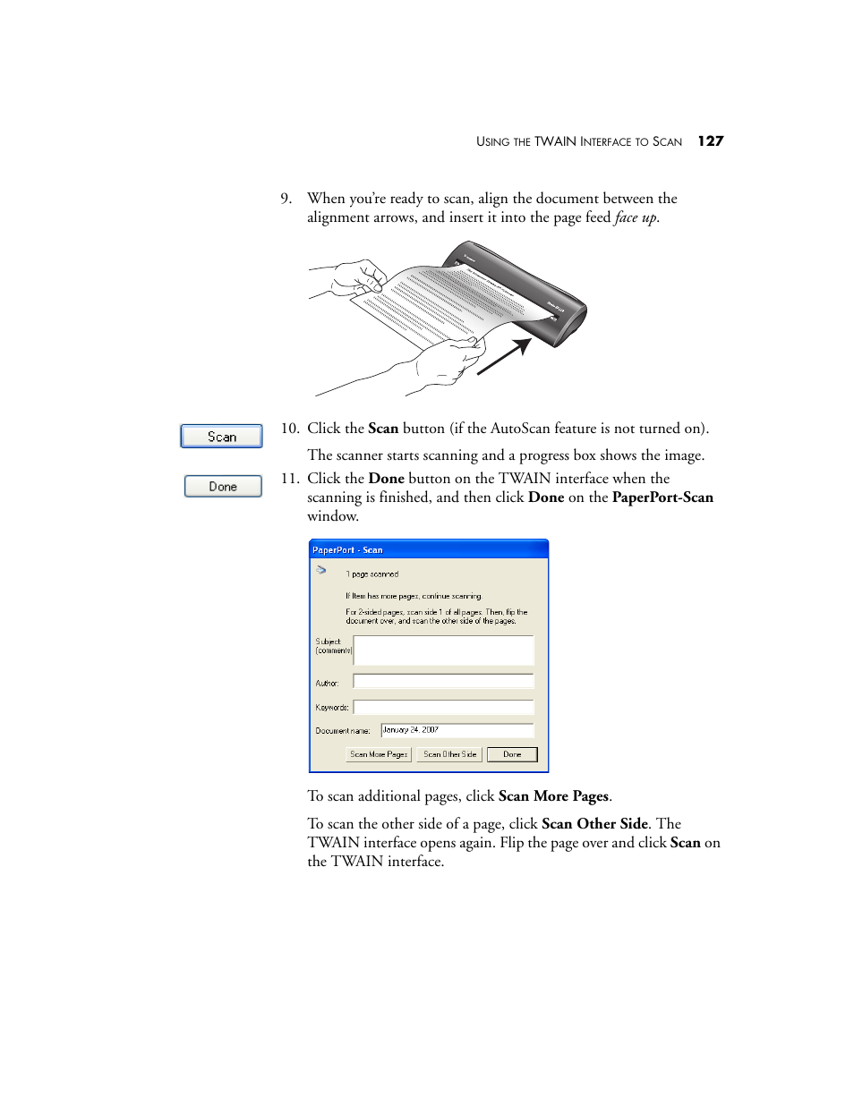 Visioneer XP220 User Manual | Page 134 / 172