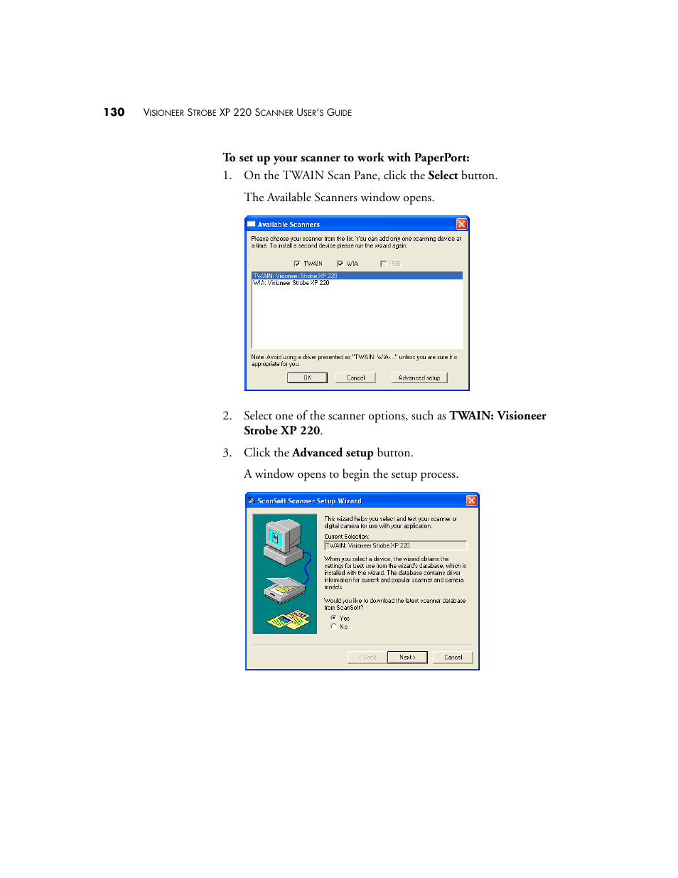 Visioneer XP220 User Manual | Page 137 / 172