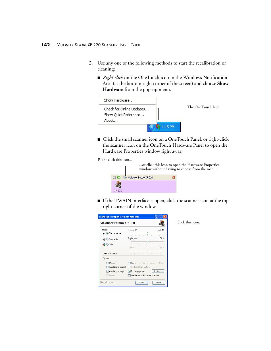 Visioneer XP220 User Manual | Page 149 / 172