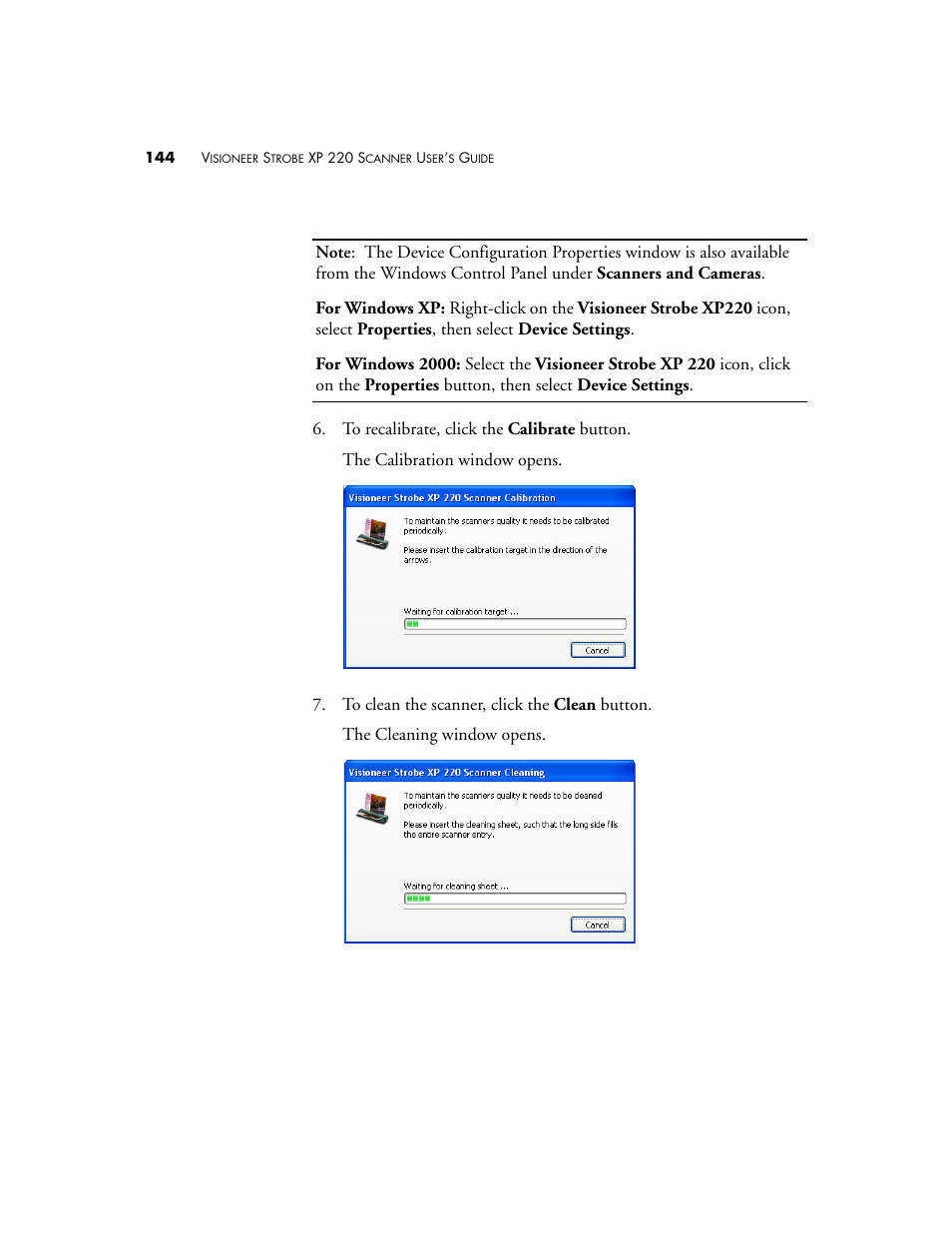 Visioneer XP220 User Manual | Page 151 / 172