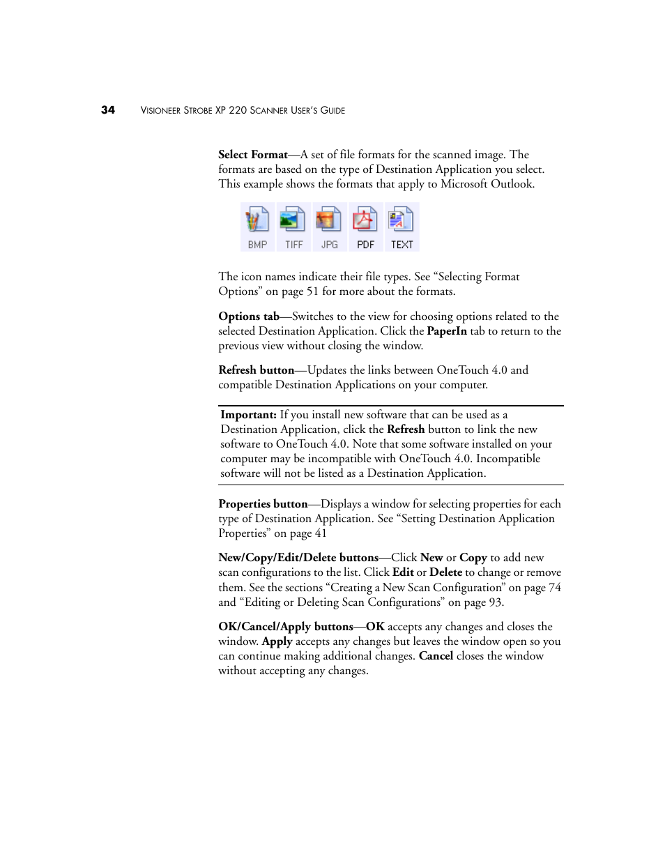 Visioneer XP220 User Manual | Page 41 / 172