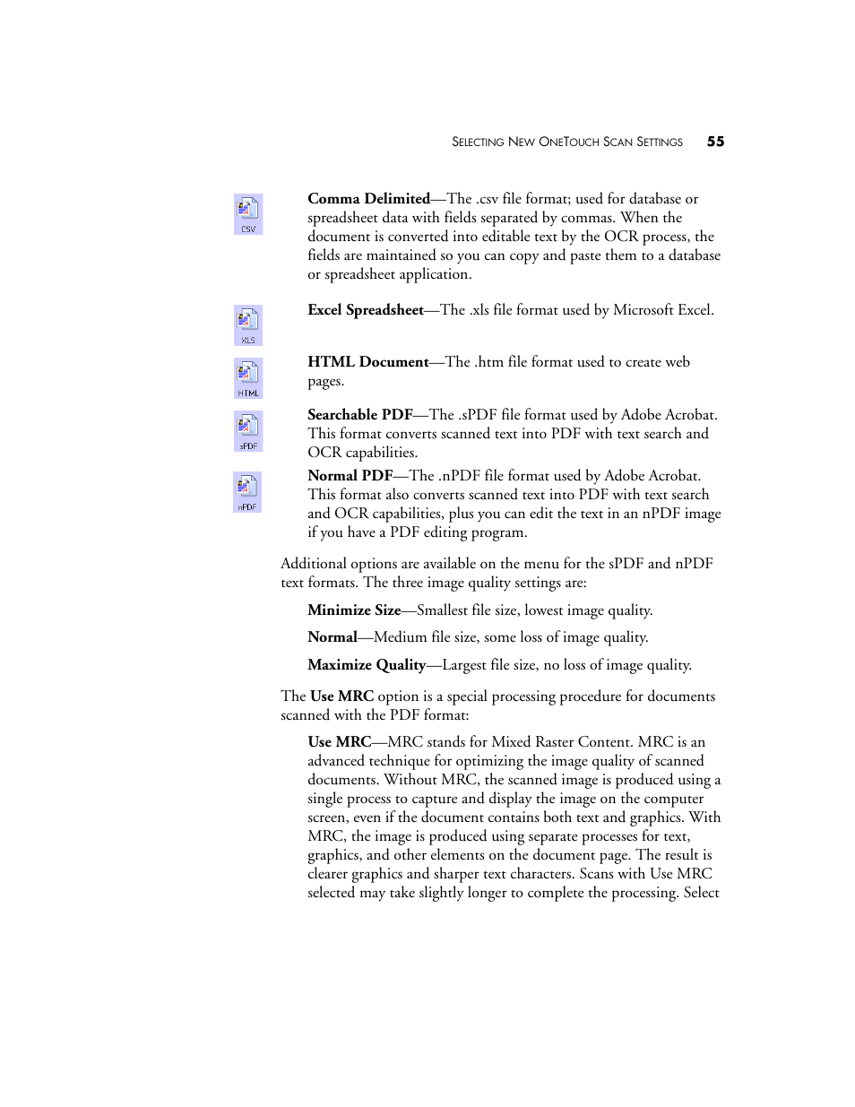 Visioneer XP220 User Manual | Page 62 / 172