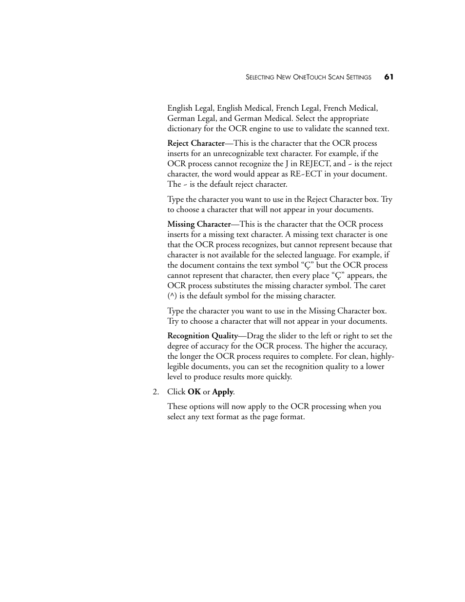 Visioneer XP220 User Manual | Page 68 / 172