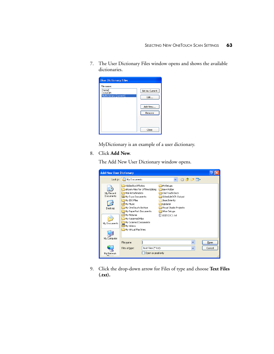Visioneer XP220 User Manual | Page 70 / 172