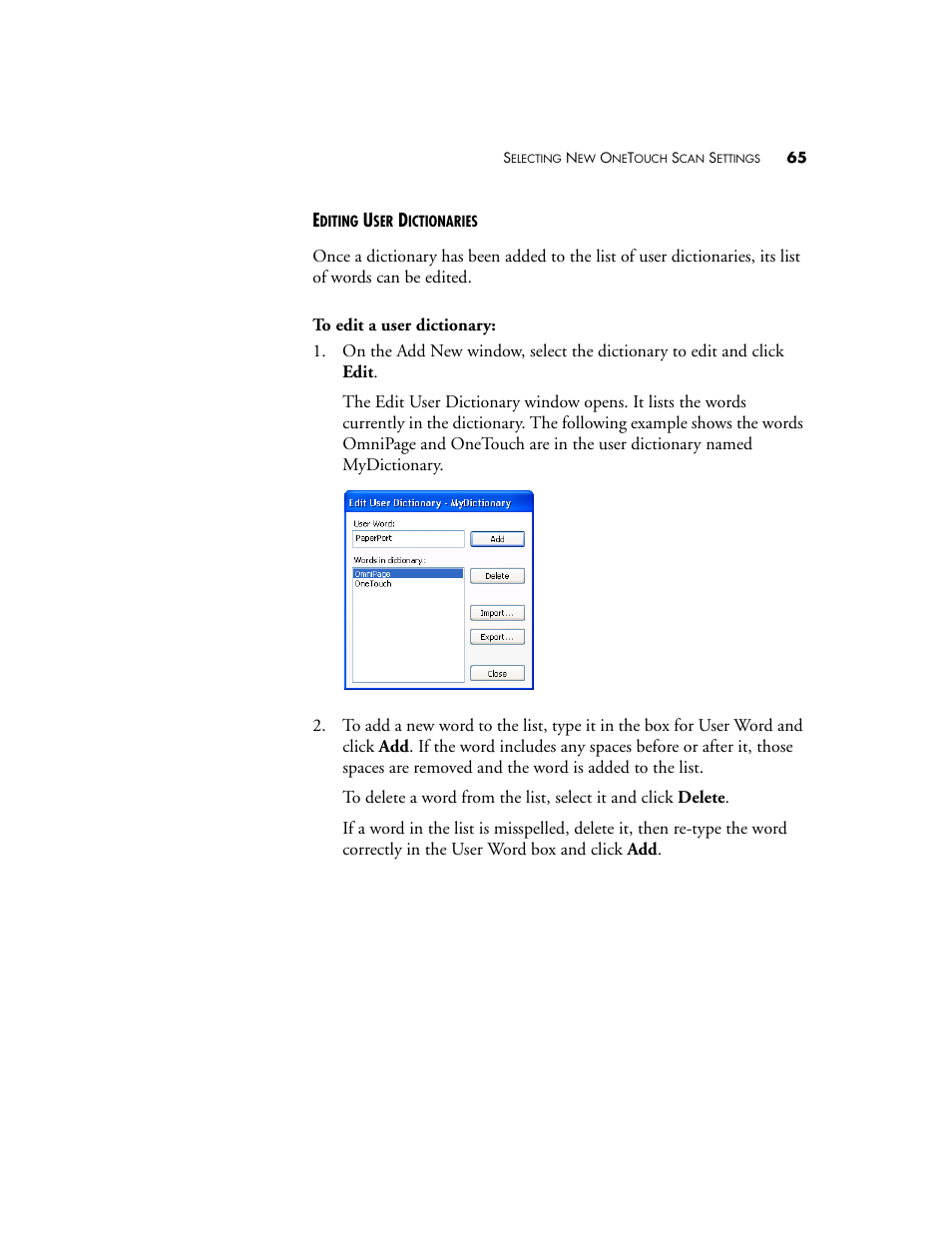 Visioneer XP220 User Manual | Page 72 / 172