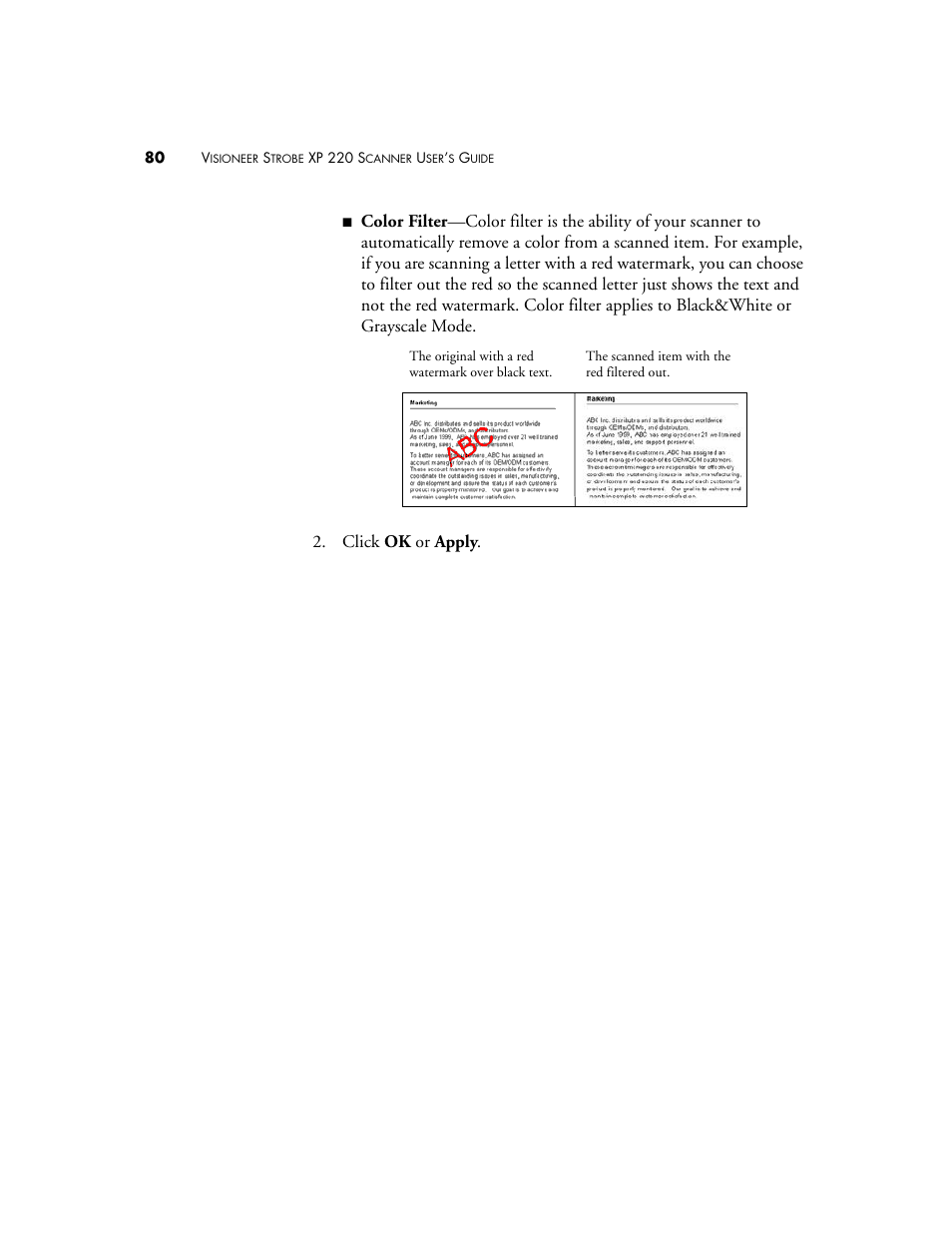 Visioneer XP220 User Manual | Page 87 / 172
