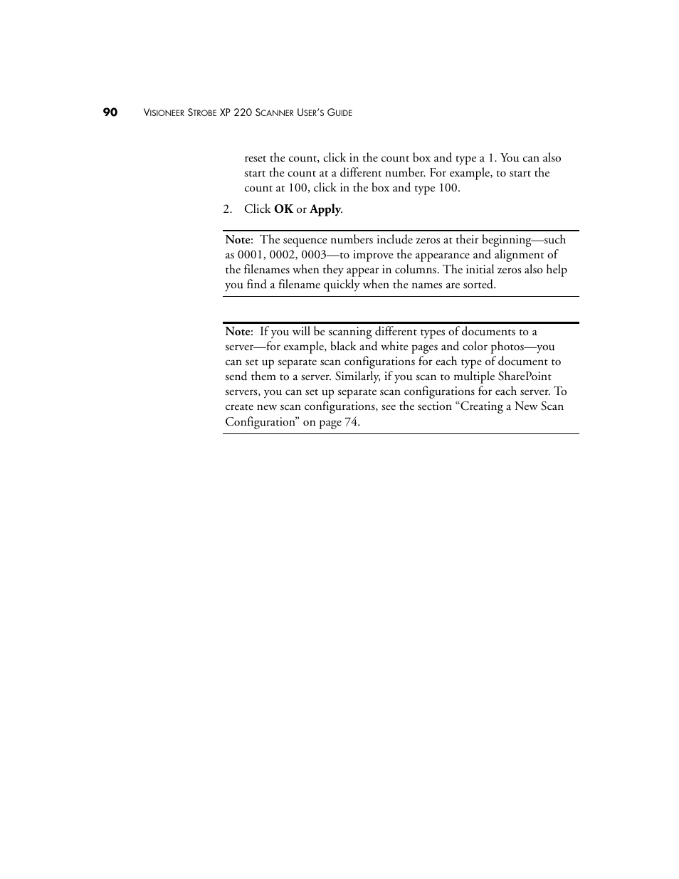 Visioneer XP220 User Manual | Page 97 / 172