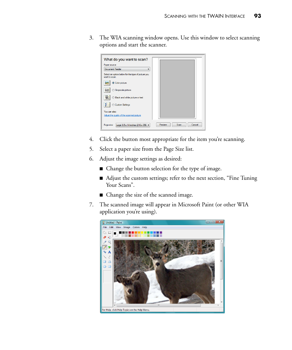 Visioneer PATRIOT 480 User Manual | Page 98 / 114