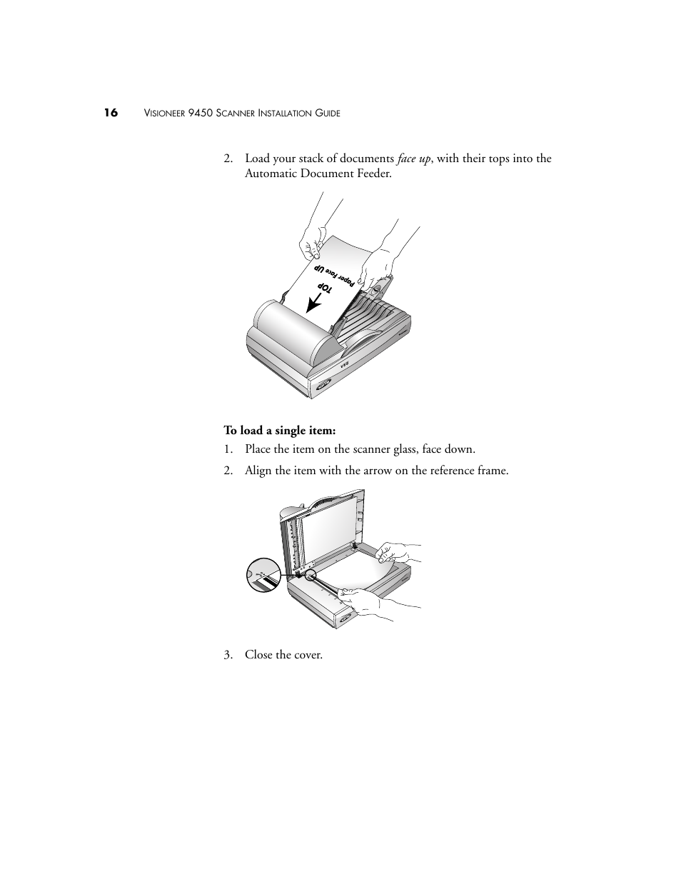 Visioneer 9450 User Manual | Page 20 / 58
