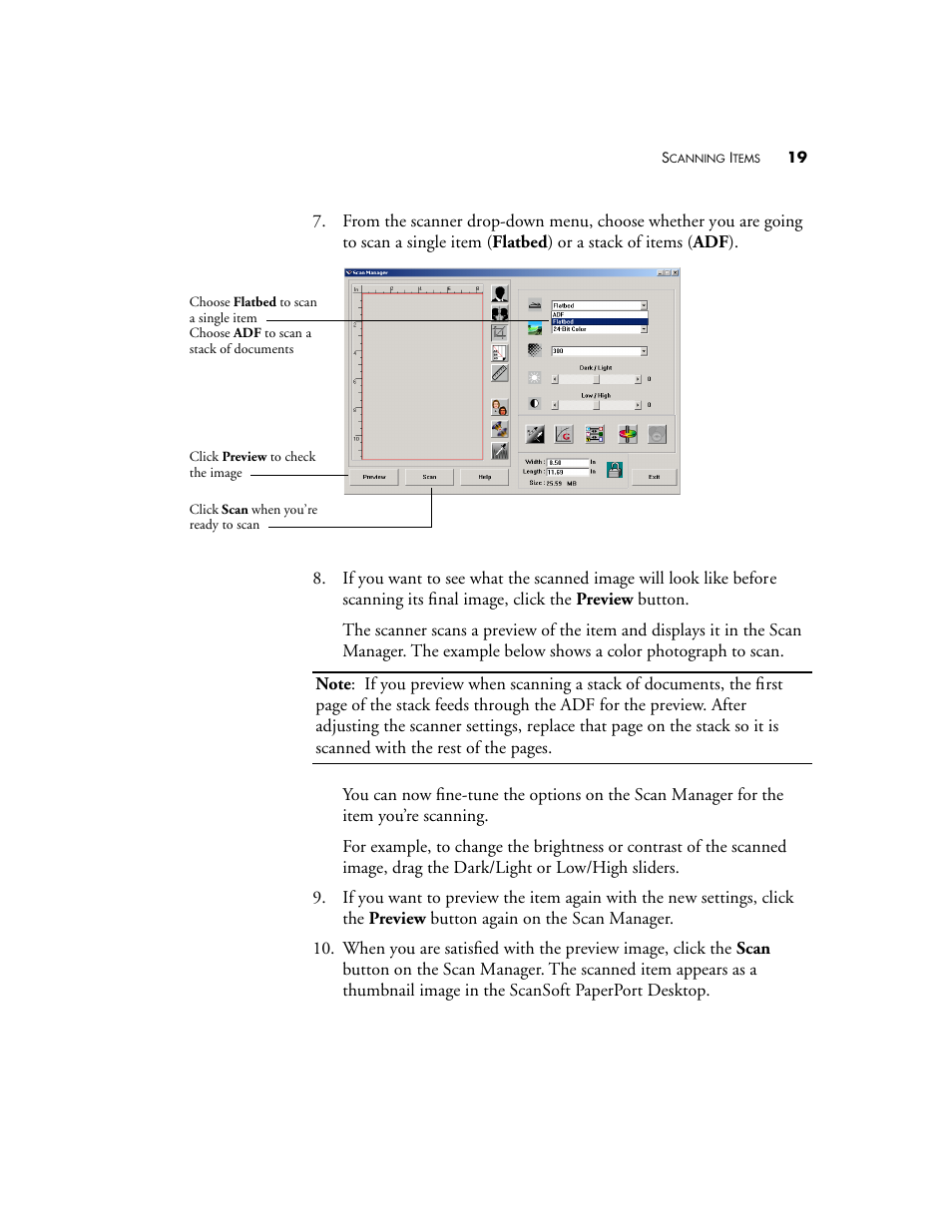 Visioneer 9450 User Manual | Page 23 / 58