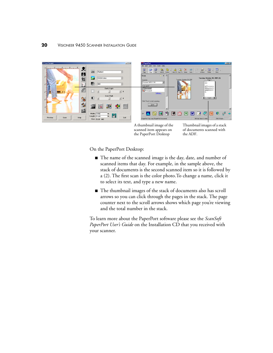 Visioneer 9450 User Manual | Page 24 / 58