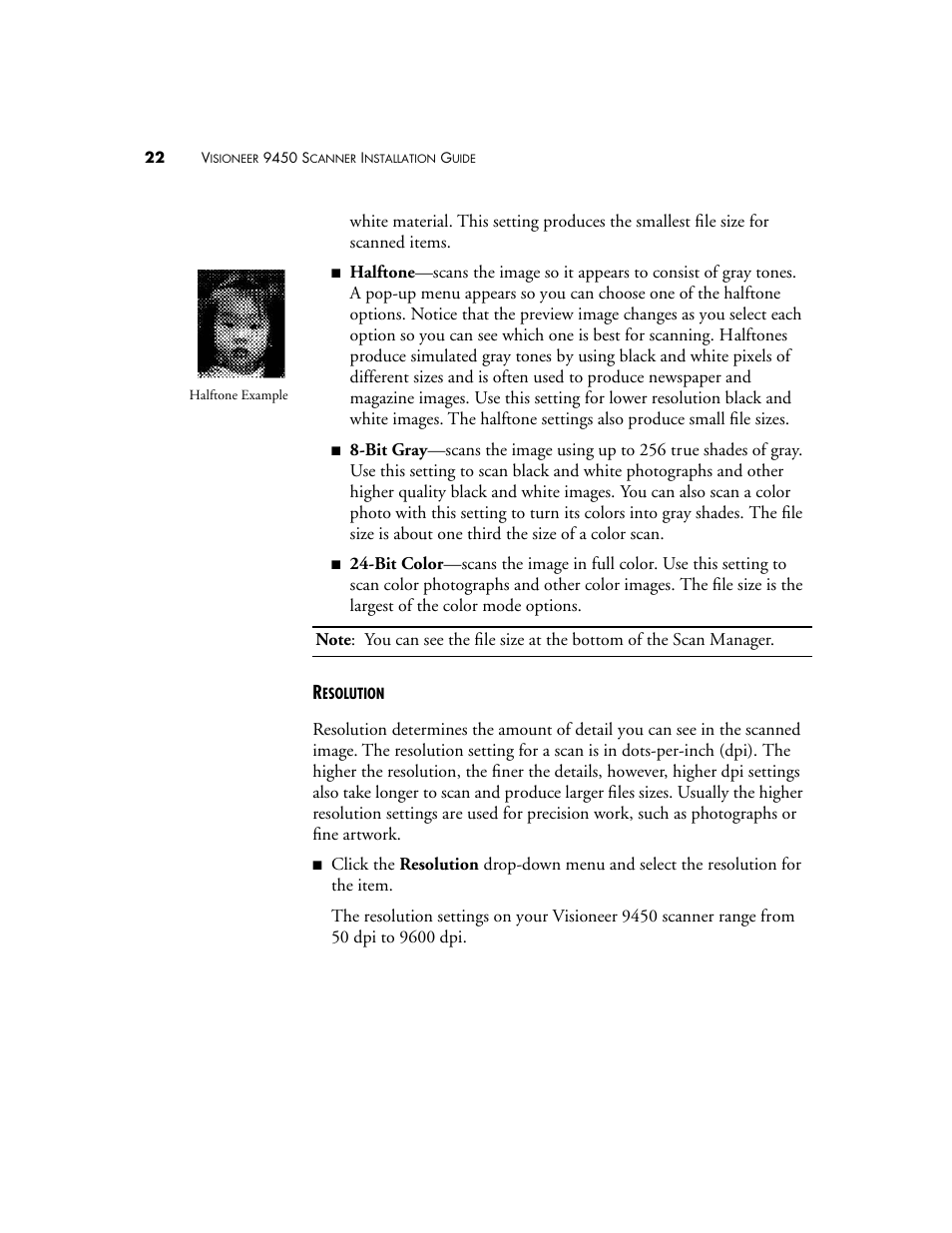 Visioneer 9450 User Manual | Page 26 / 58