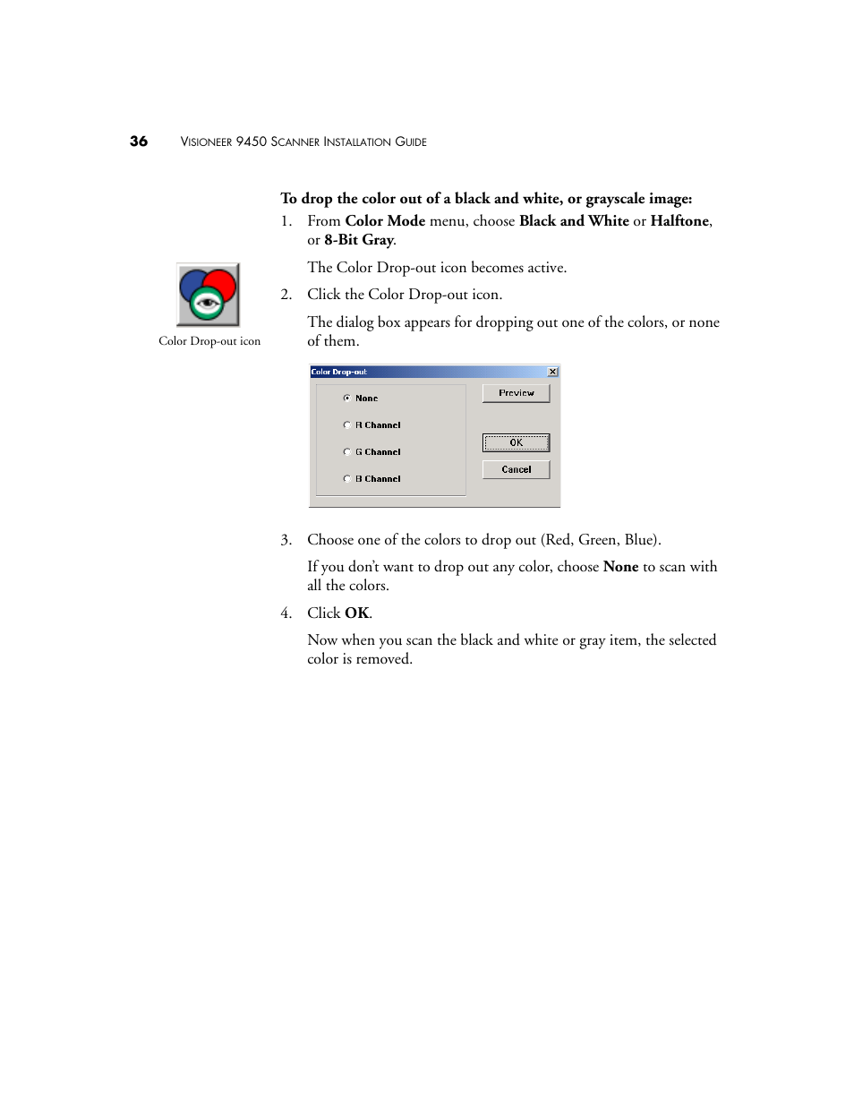 Visioneer 9450 User Manual | Page 40 / 58