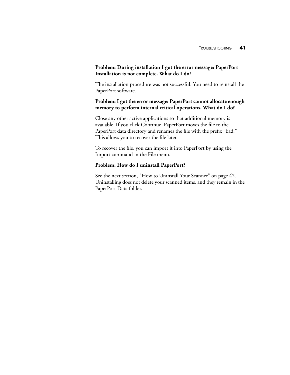 Visioneer 9450 User Manual | Page 45 / 58