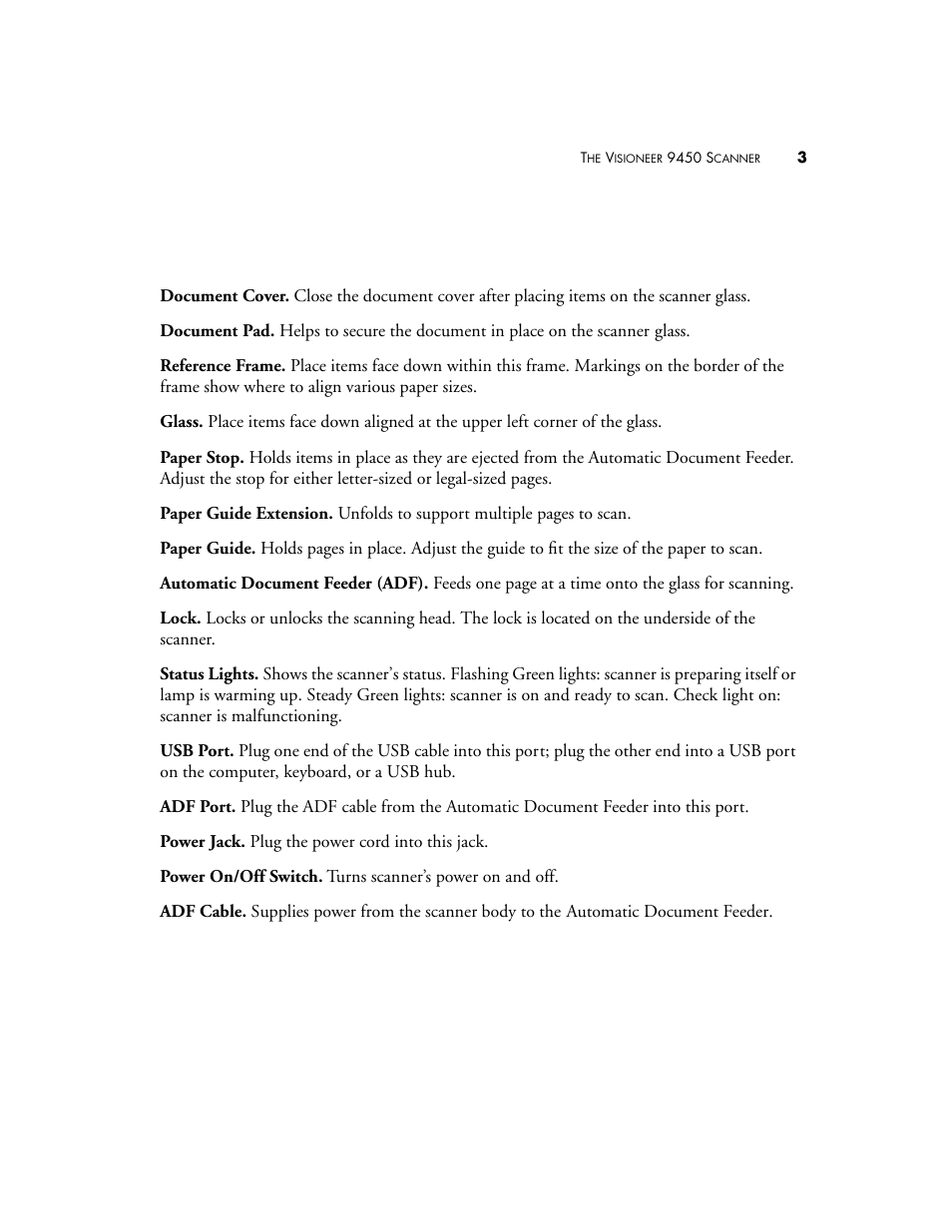 Visioneer 9450 User Manual | Page 7 / 58