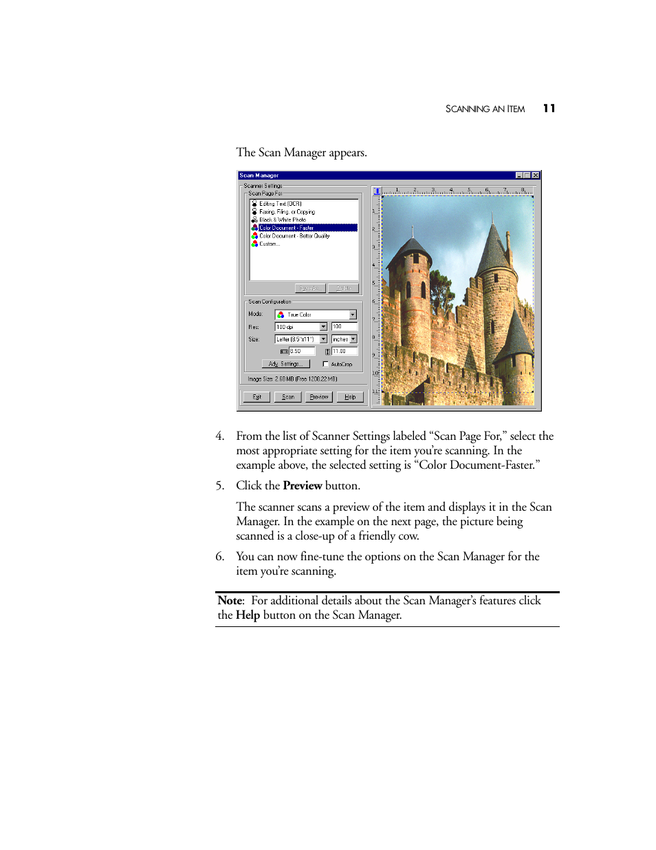 Visioneer 4800 USB User Manual | Page 11 / 21