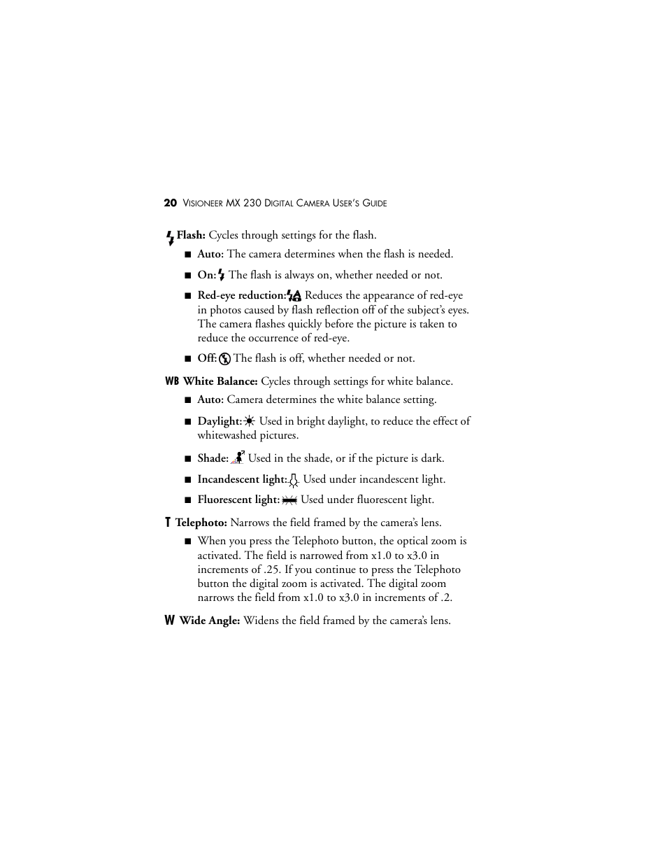 Visioneer MX 230 User Manual | Page 26 / 68