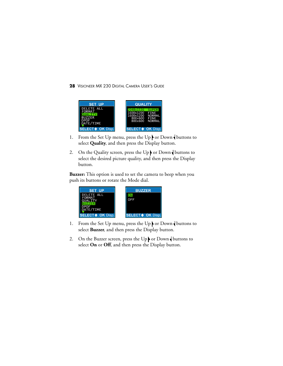 Visioneer MX 230 User Manual | Page 34 / 68