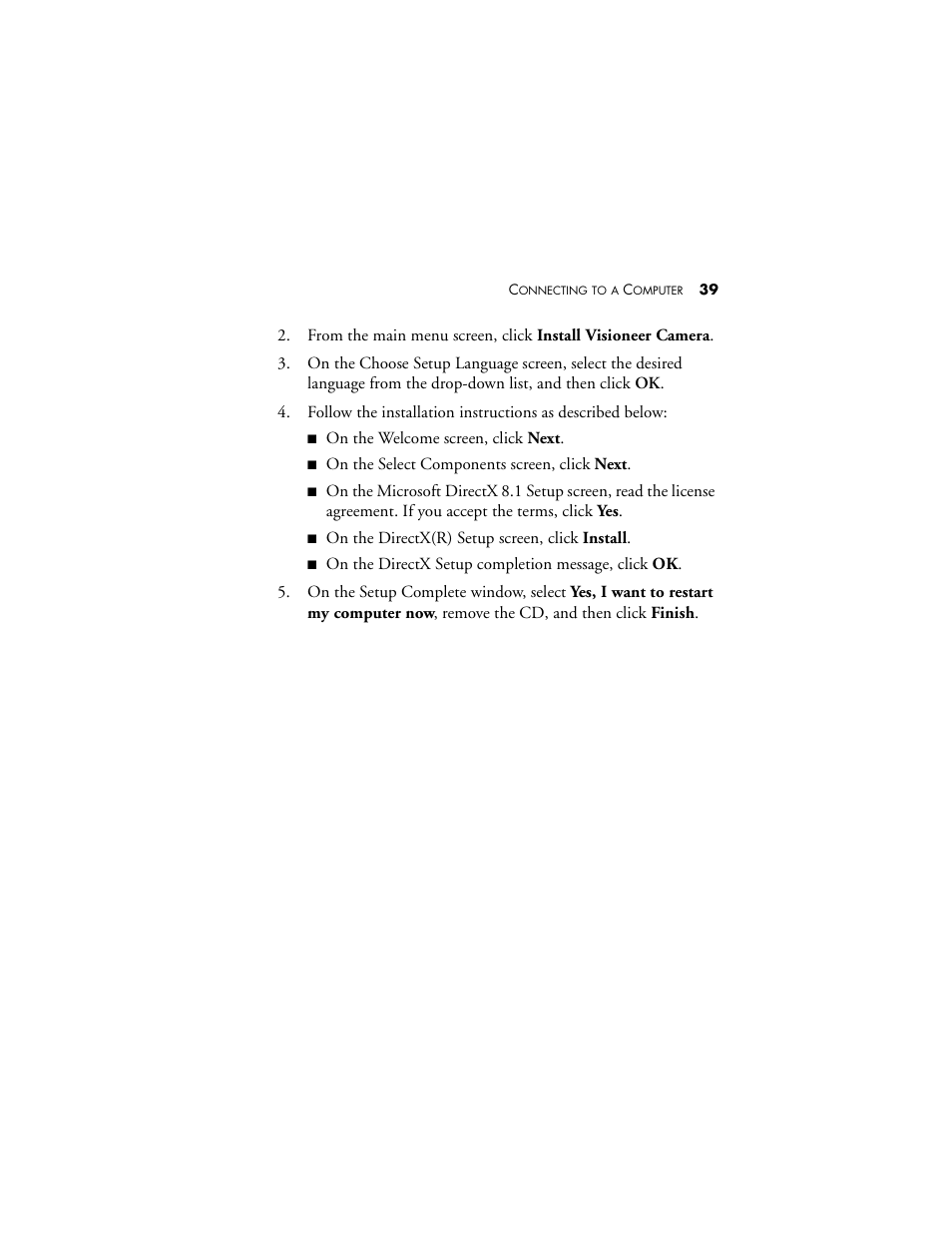Visioneer MX 230 User Manual | Page 45 / 68