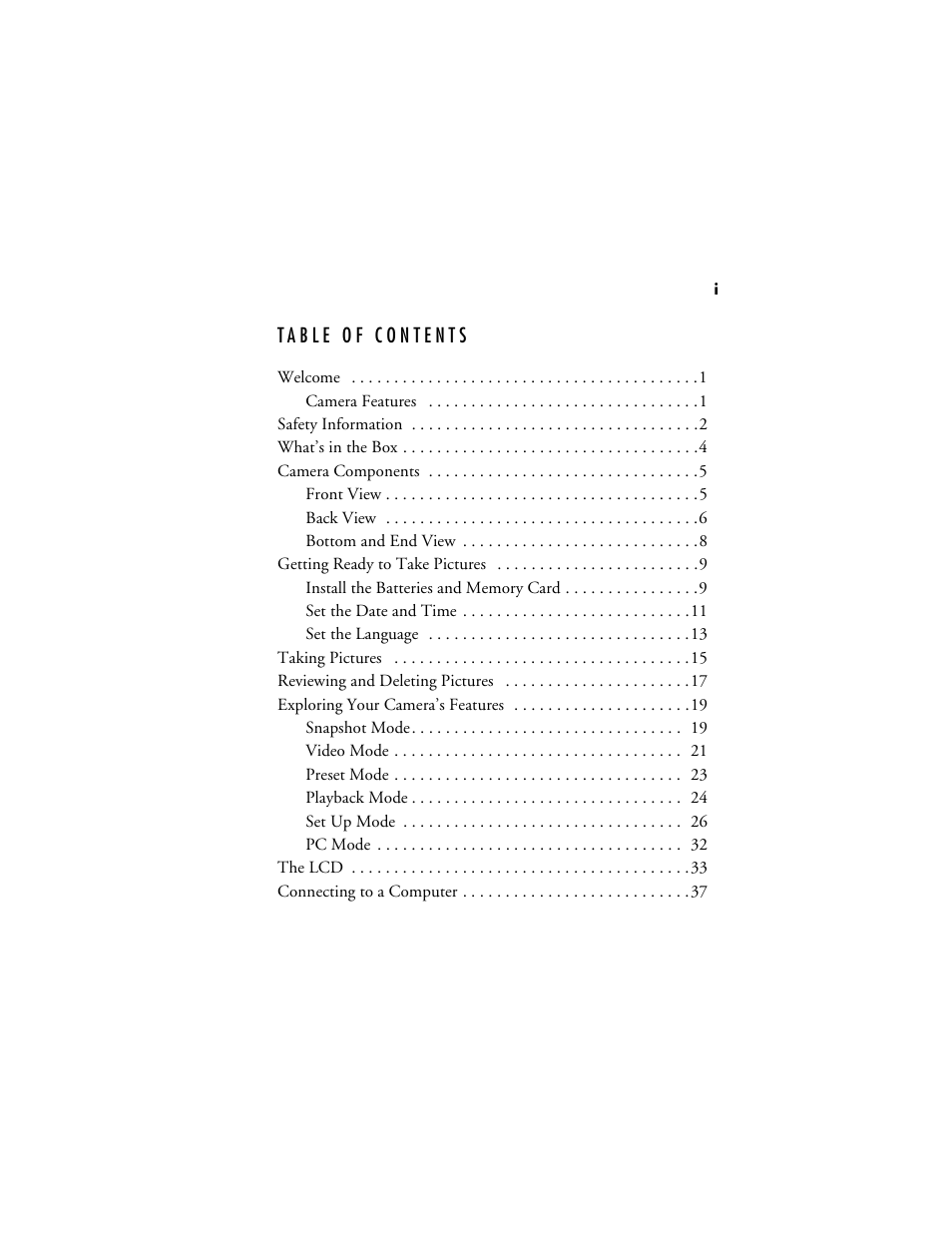 Visioneer MX 230 User Manual | Page 5 / 68