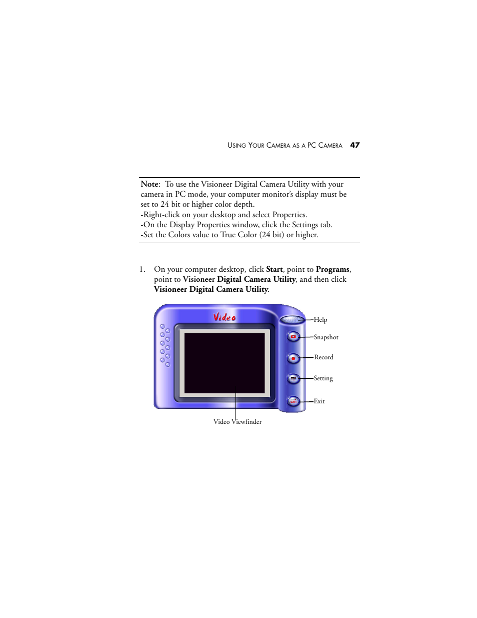 Visioneer MX 230 User Manual | Page 53 / 68