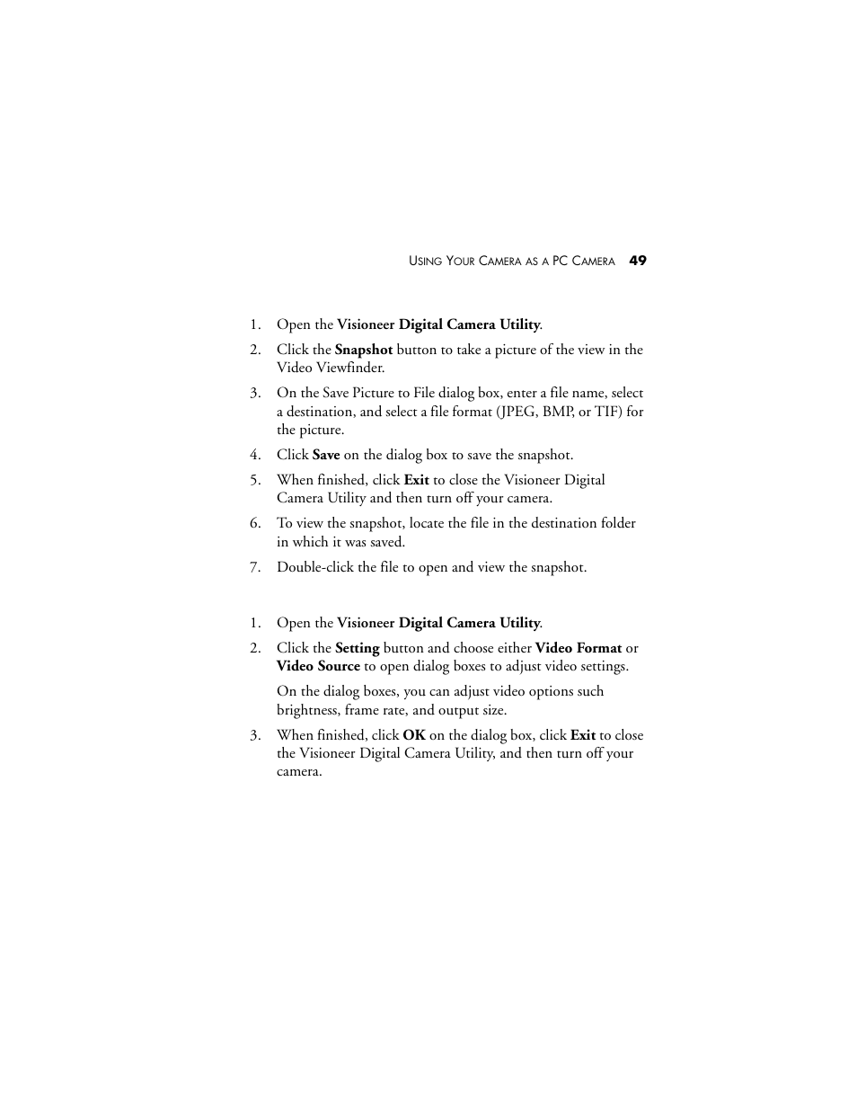 Visioneer MX 230 User Manual | Page 55 / 68
