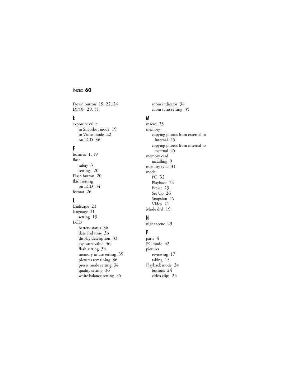 E - p | Visioneer MX 230 User Manual | Page 66 / 68