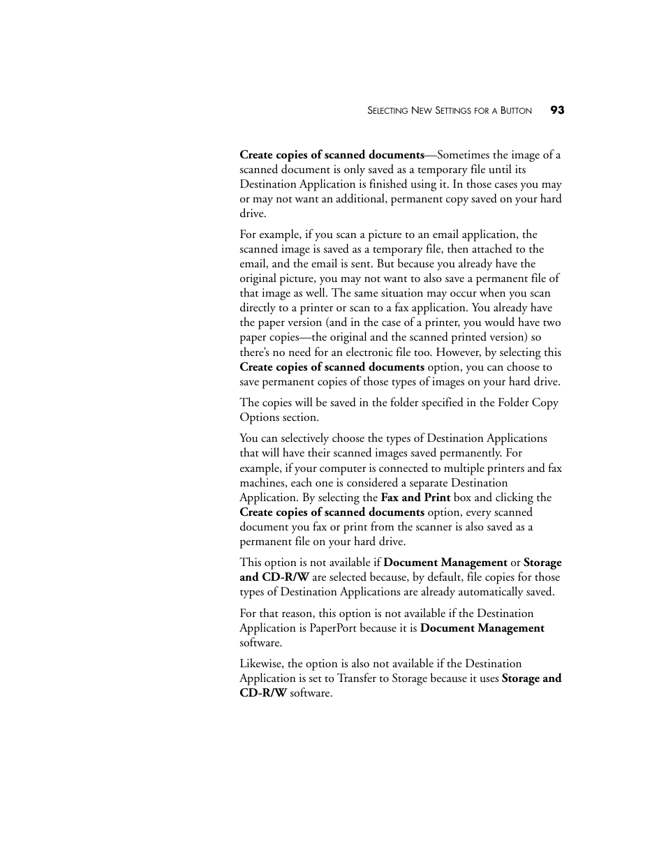 Visioneer One Touch 9420 User Manual | Page 100 / 154
