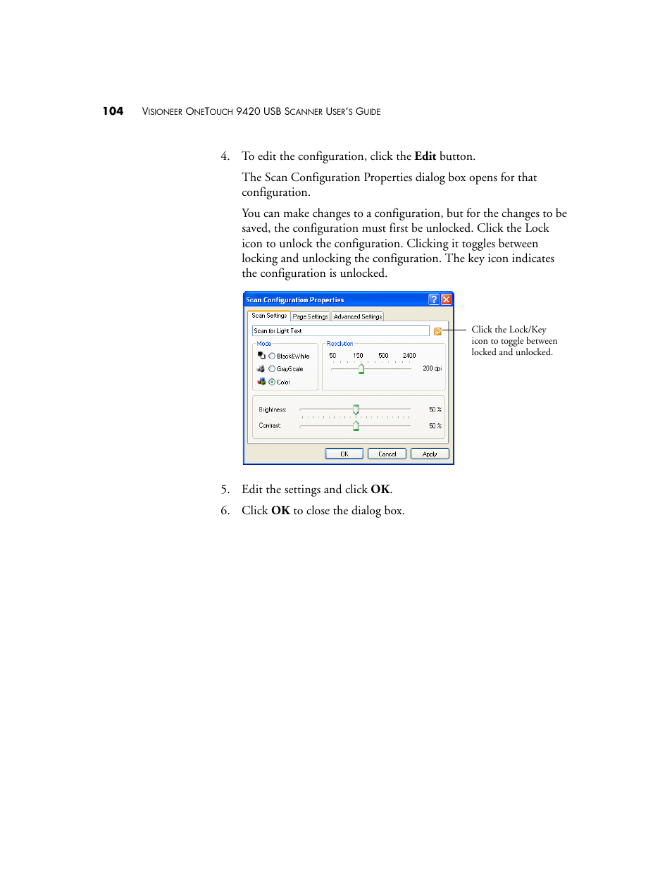 Visioneer One Touch 9420 User Manual | Page 111 / 154