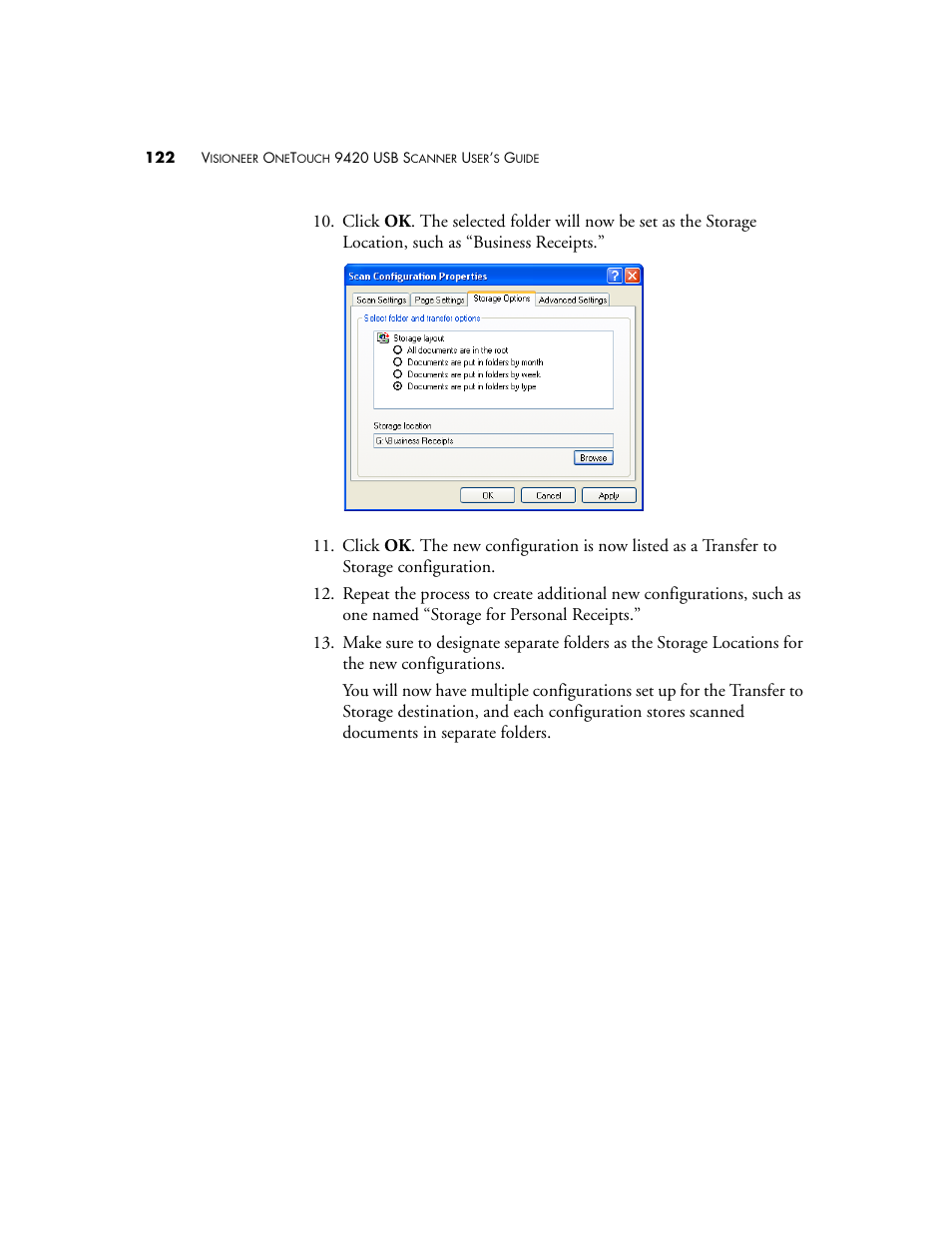 Visioneer One Touch 9420 User Manual | Page 129 / 154