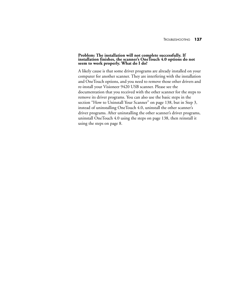 Visioneer One Touch 9420 User Manual | Page 144 / 154
