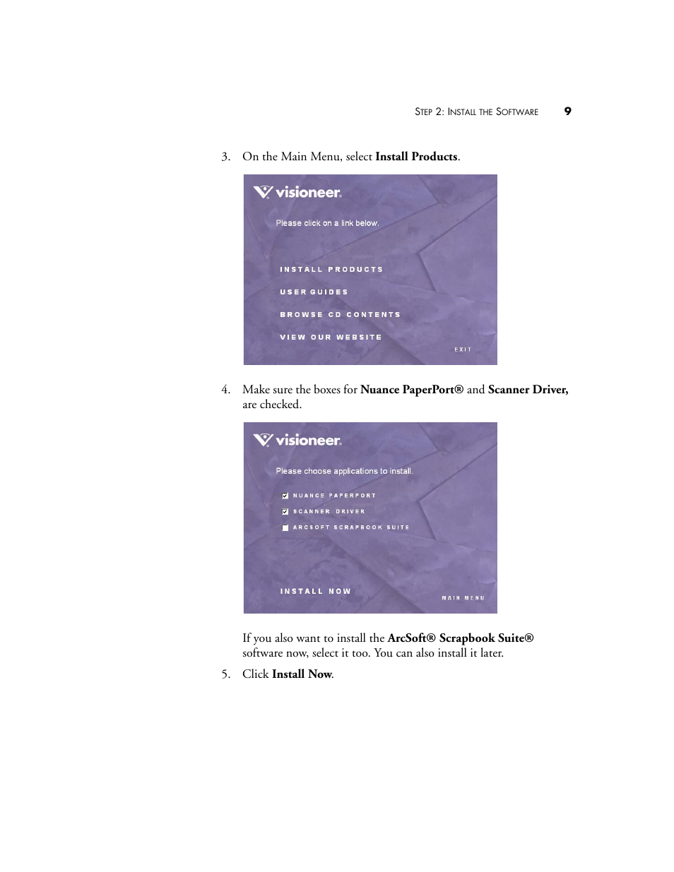 Visioneer One Touch 9420 User Manual | Page 16 / 154