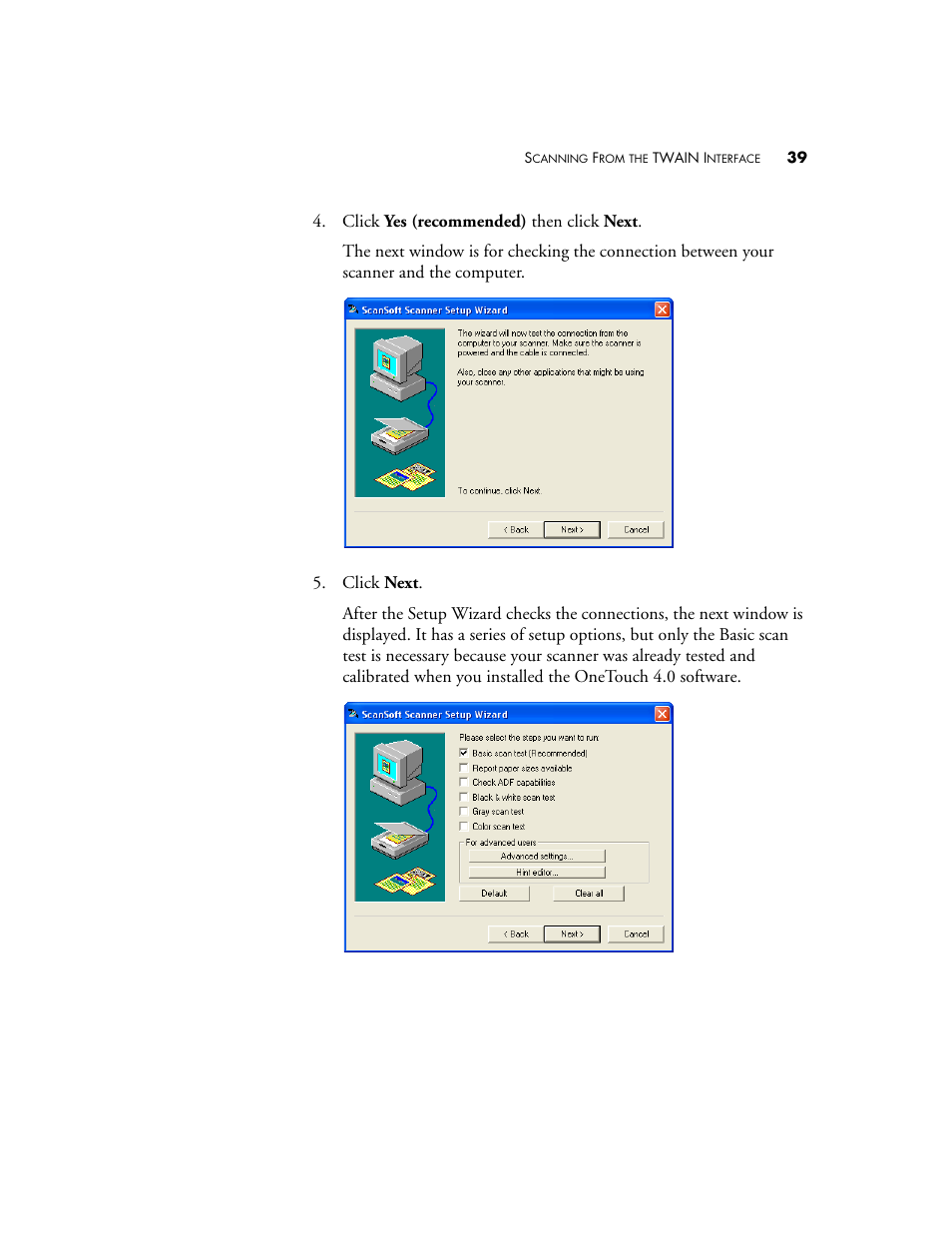 Visioneer One Touch 9420 User Manual | Page 46 / 154