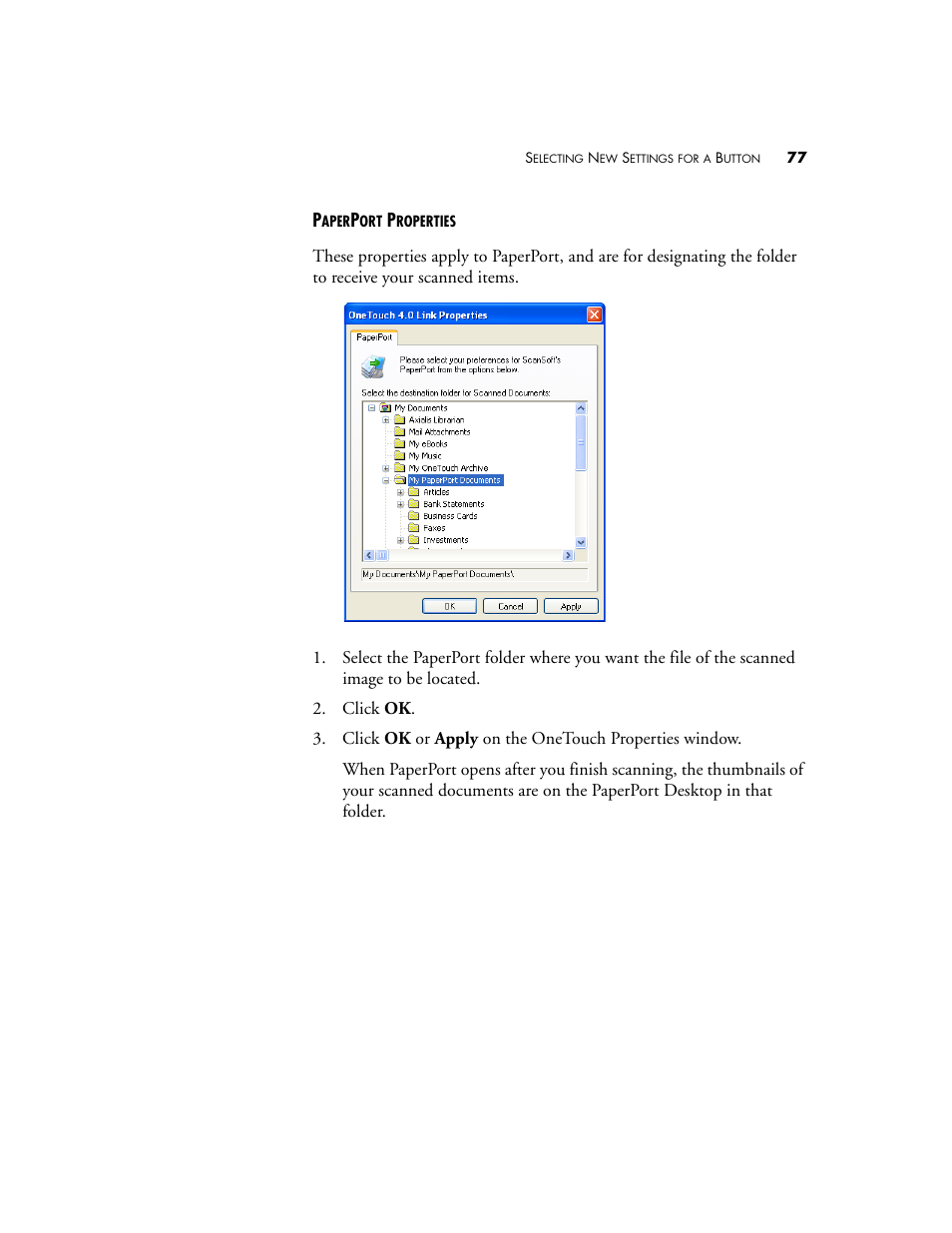 Visioneer One Touch 9420 User Manual | Page 84 / 154