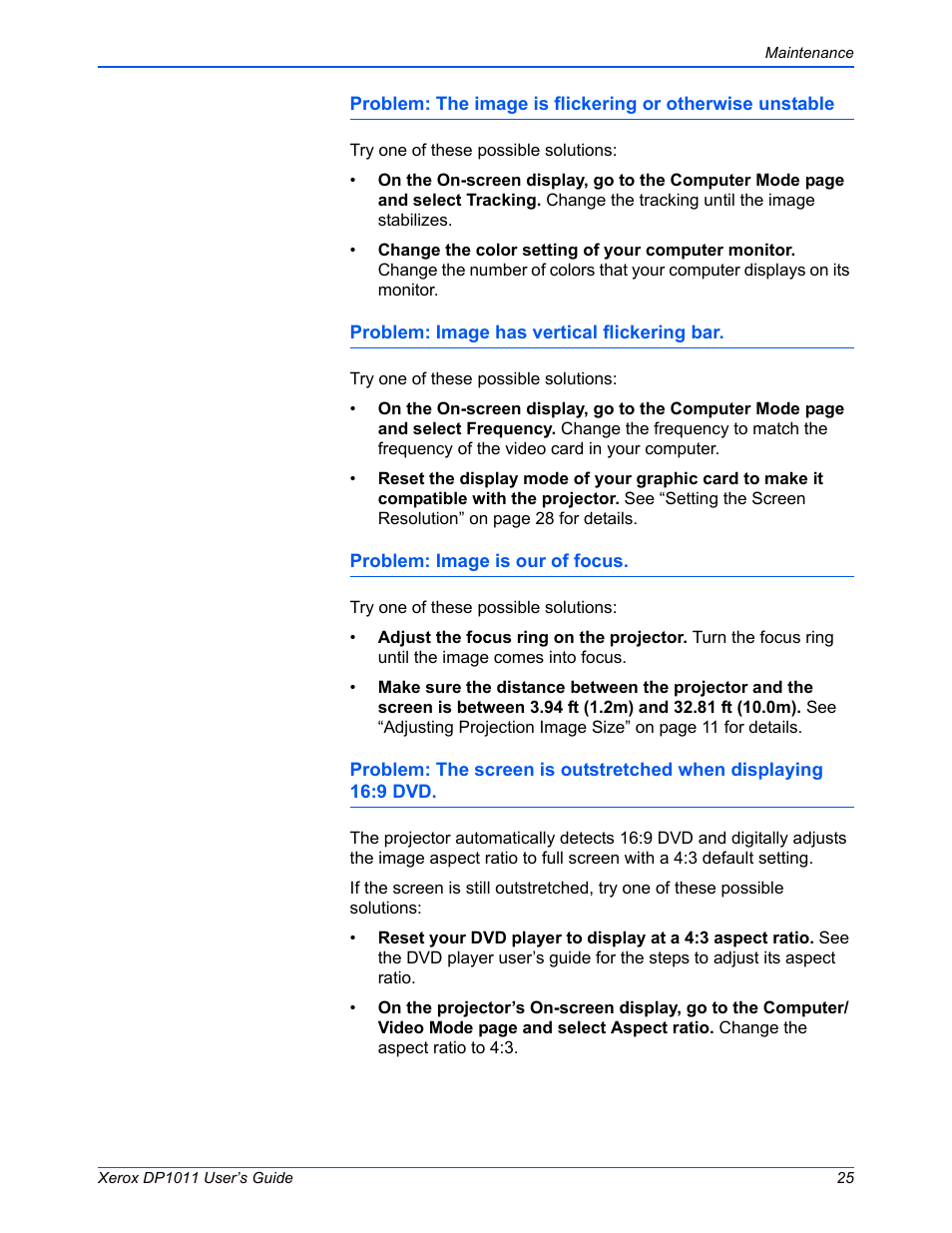 Visioneer DP1011 User Manual | Page 30 / 36