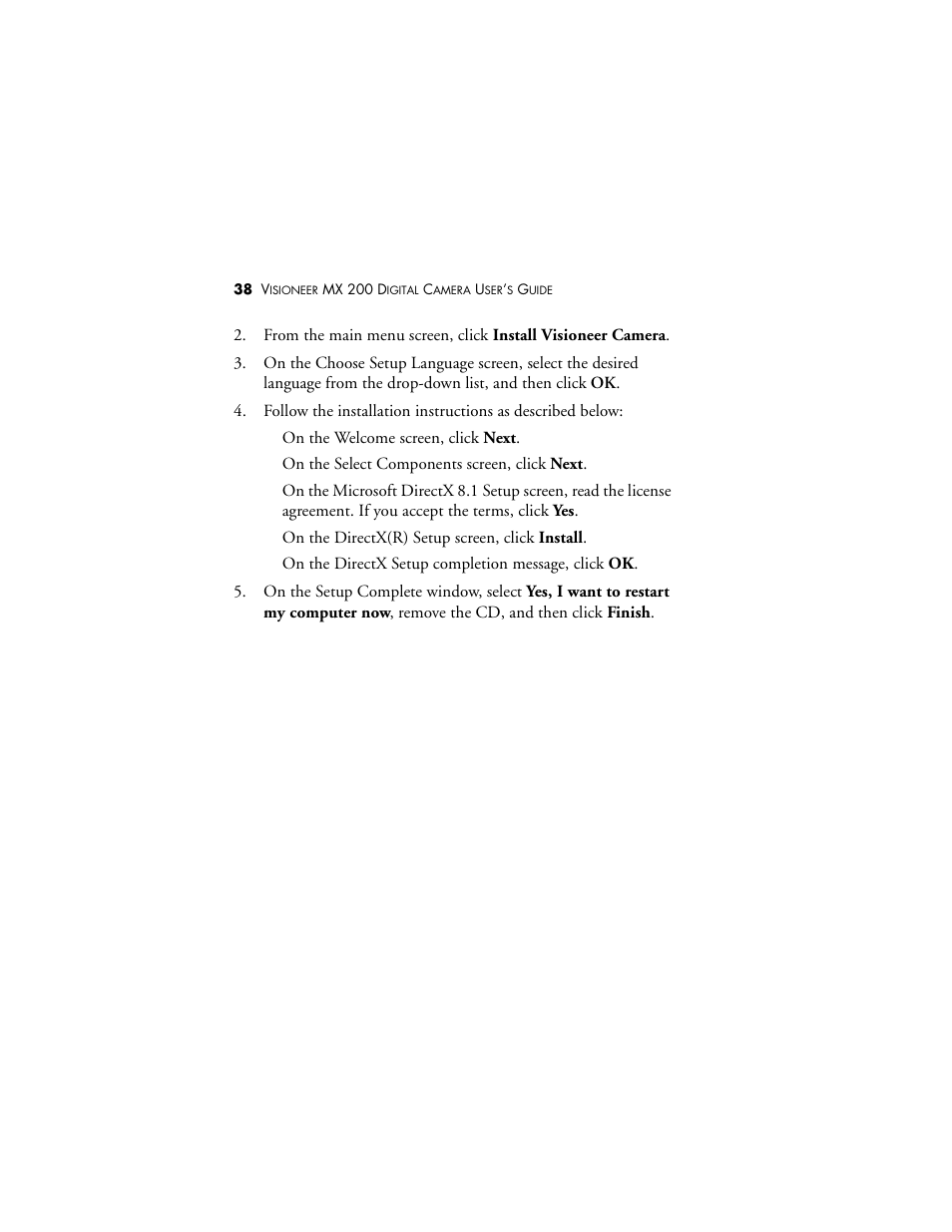 Visioneer MX 200 User Manual | Page 44 / 66