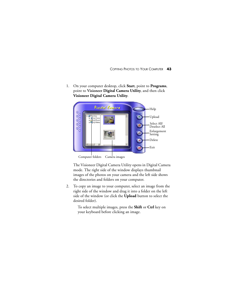 Visioneer MX 200 User Manual | Page 49 / 66