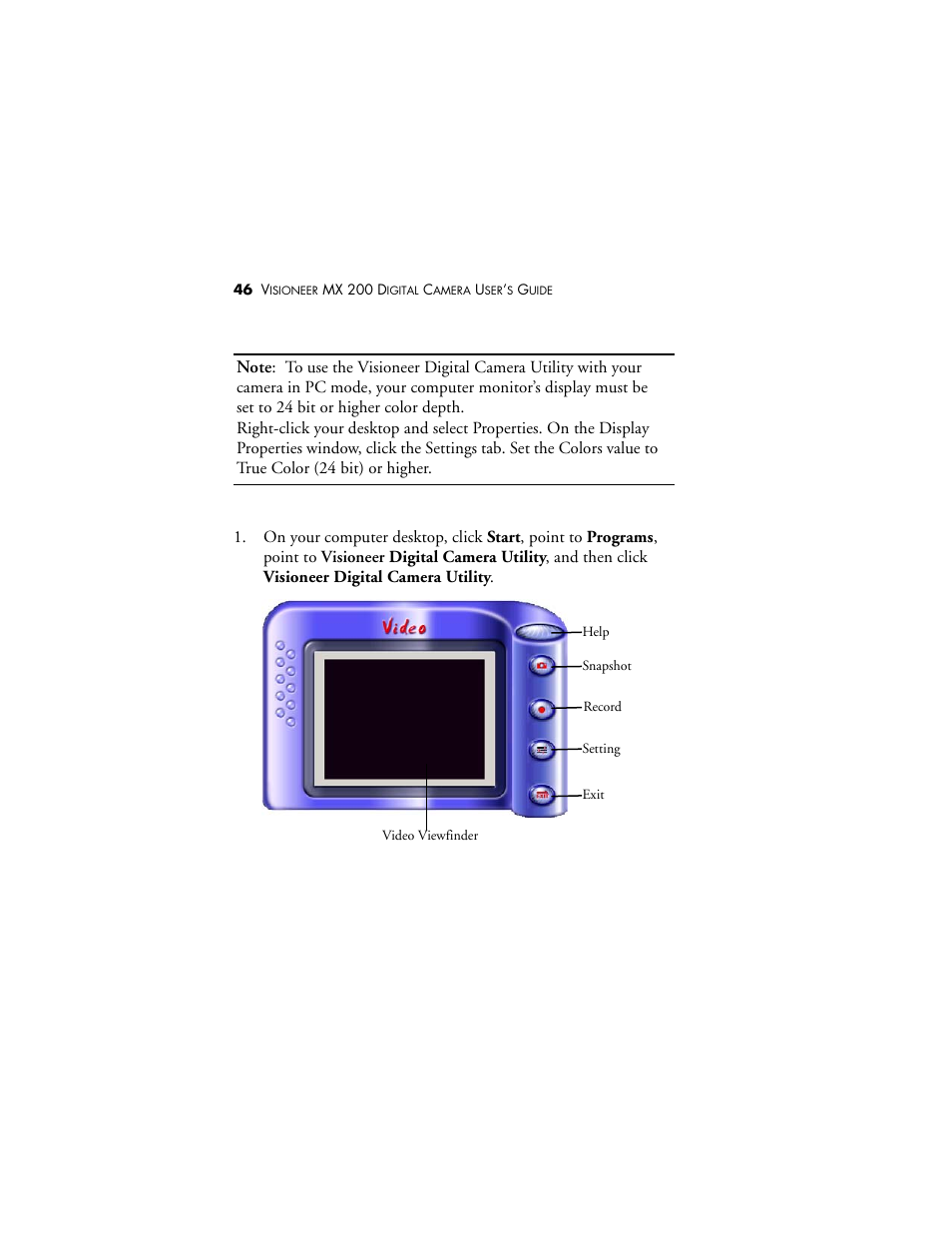 Visioneer MX 200 User Manual | Page 52 / 66